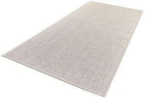 Hanse Home Collection koberce Behúň Meadow 102722 Cream – na von aj na doma - 80x200 cm