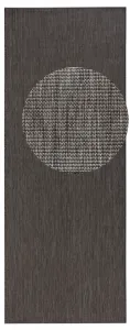 Hanse Home Collection koberce AKCIA: 80x200 cm Behúň Meadow 102729 Anthracite – na von aj na doma - 80x200 cm