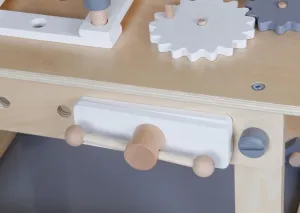 Drevená dielňa pre deti náradie stôl
