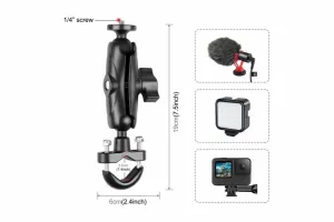 Stablecam Držiak na riadidlá motocykla PULUZ 1DJ6742