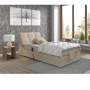 Elektrická polohovacia boxspringová posteľ AVA