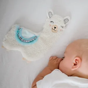 BABYONO Hračka maznáčik Lama Lulu modrá 0m+