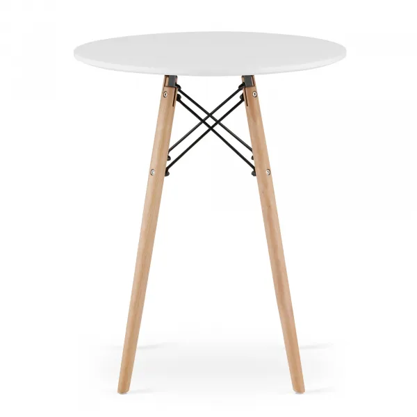 Okrúhly stôl TODI 60 cm - biely 9403 20 80 00