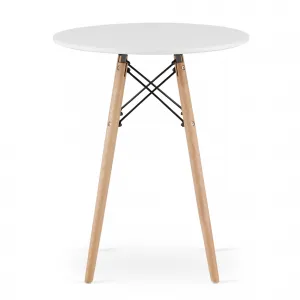 Okrúhly stôl TODI 60 cm - biely 9403 20 80 00