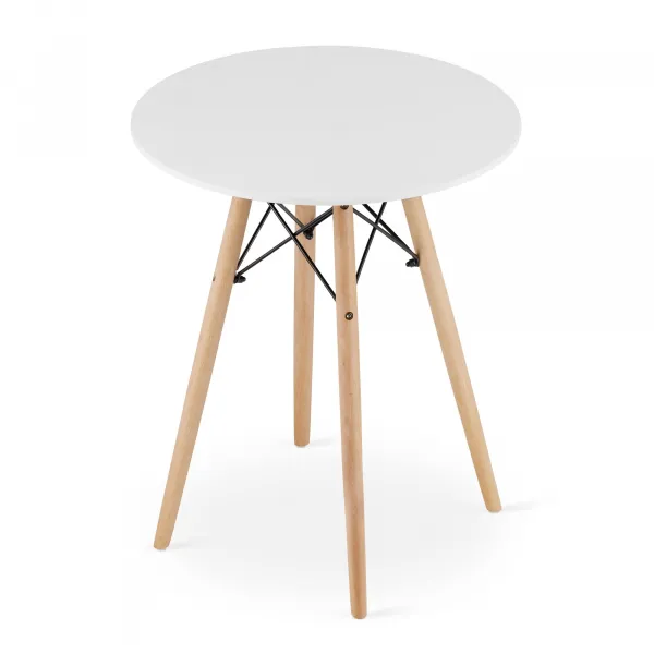 Okrúhly stôl TODI 60 cm - biely 9403 20 80 00