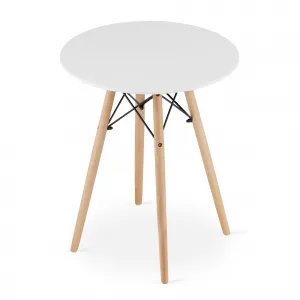 Okrúhly stôl TODI 60 cm - biely 9403 20 80 00