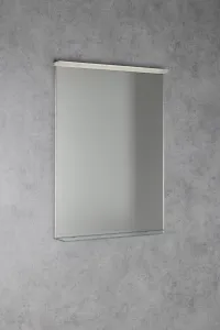 SAPHO - TRAKA zrkadlo s LED osvetlením a poličkou, 60x80cm TK060