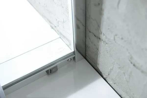 AGGA štvorcová sprchová zástena 800x800mm, číre sklo HLF808Y