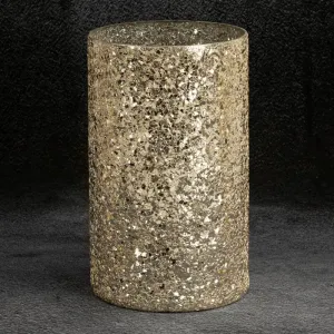 ArtFir Sklenená váza MELIA 01 | zlatá 12 x 21 cm