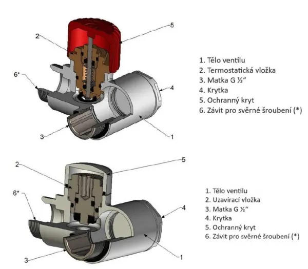 HOPA - INTER-SET, rohový ventil (Z8) - Farba - Anthracite, Variant - Pravá RDINTERSETRA