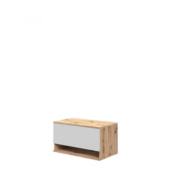 HALMAR Závěsná skříňka pod umyvadlo Aviola 1S 60 cm dub artisan/kašmír