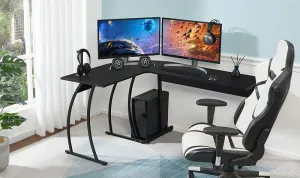 ModernýrohovýstôlLOFTčierny