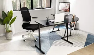 ModernýrohovýstôlLOFTčierny