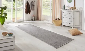 BT Carpet - Hanse Home koberce Behúň Nature 103533 Silver Grey – na von aj na doma - 80x500 cm