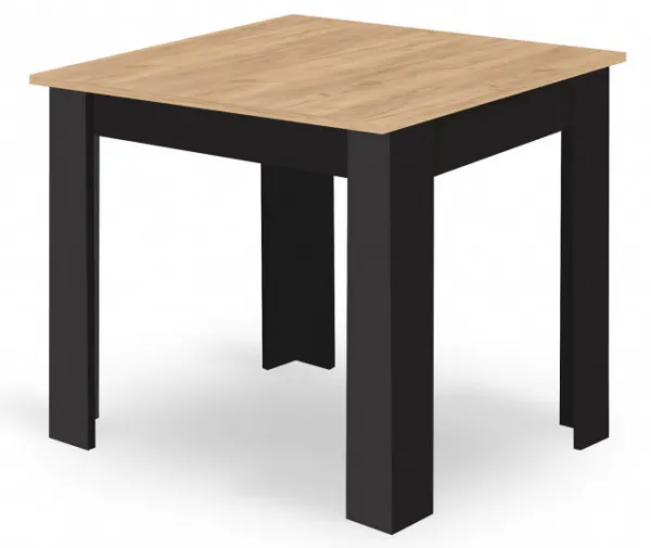 NP 80x80 Artisan stôl čierne nohy 9403 20 80 00