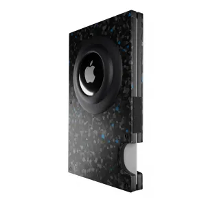 Innocent Smart AirTag Wallet - Forged Carbon Black/Blue