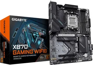 GIGABYTE MB Sc AM5 X870 GAMING WF6, AMD X870, 4xDDR5, 1xHDMI, 2xThunderbolt, WiFi