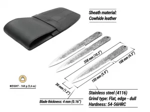BeaverCraft 15 cm TK_Set1 – 3 ks