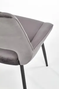 Jedálenská stolička K404 Halmar Tmavo zelená
