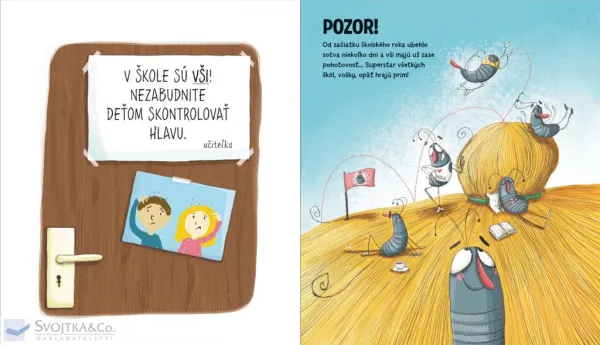 V škole sú vši!