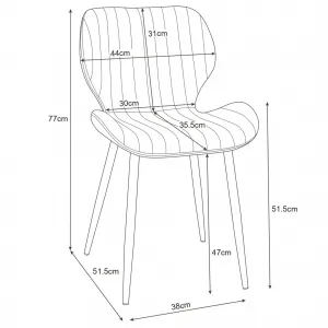 Ak furniture Sametová čalouněná prošívaná židle Apas šedá
