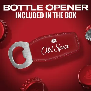 Old Spice Captain Darčeková Súprava Pre Futbalistu: Tuhý Dezodorant, Sprchový Gél, Otvárač Na Fľaše