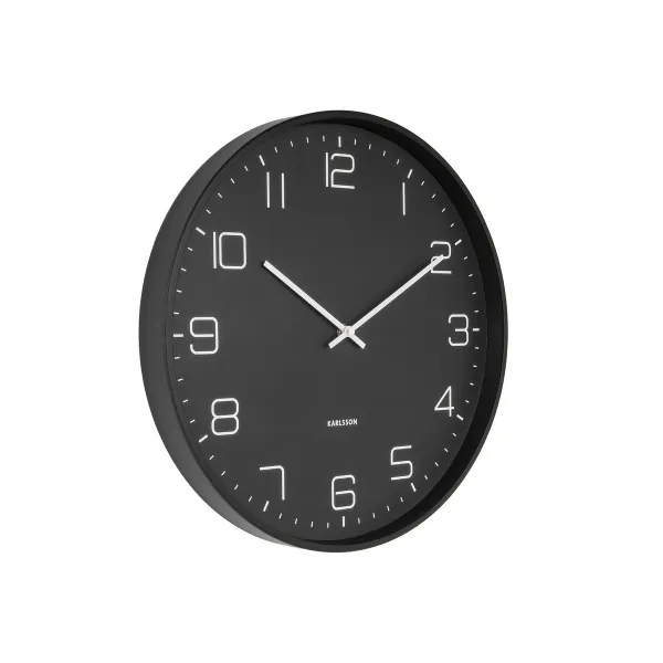 Dizajnové nástenné hodiny 5751BK Karlsson 40cm 