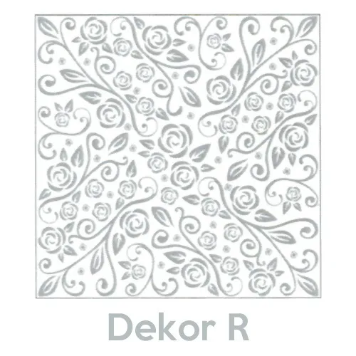WIMEX - Obrúsky Premium  40 x 40 cm dekor R" žltozelené 50 ks