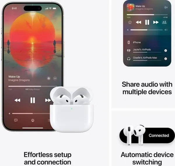 Apple AirPods 4 Slúchadlá s ANC MXP93