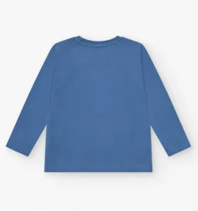 nath kids Tričko Made for Adventure collection blue mountain Veľkosť: 110