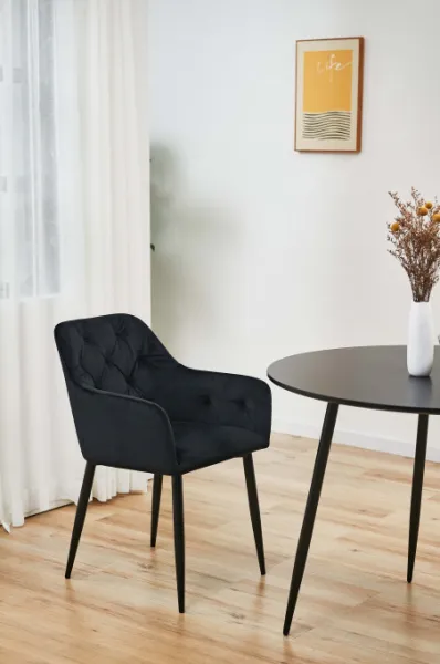 Set dvoch jedálenských stoličiek SJ.030 čierne