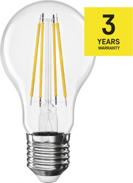 Emos LED žiarovka Filament A60, E27, 7,8 W (75 W), 1060lm, 2700K