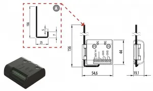 Roger Technology prijímač extérny R93/RX20/U