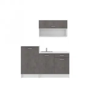 Kuchynský blok SMART bez spotrebičov, šírka 160 cm