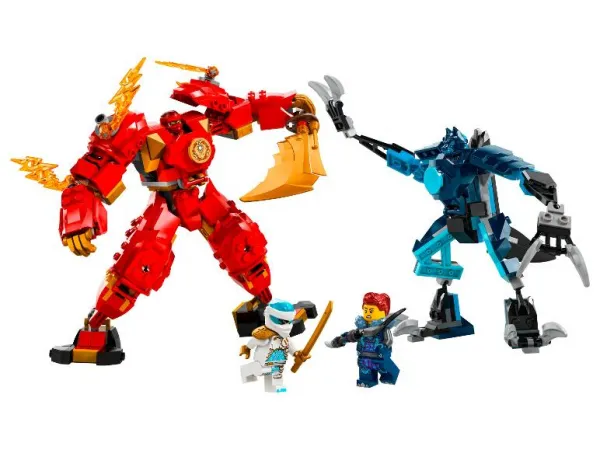 LEGO -  NINJAGO 71808 Kaiov živelný ohnivý robot