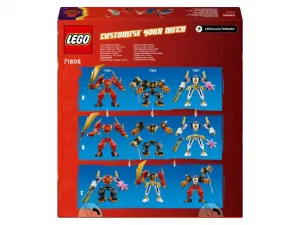 LEGO -  NINJAGO 71808 Kaiov živelný ohnivý robot