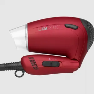 ProfiCare Clatronic HTD 3429 cestovný fén na vlasy Red 1 ks