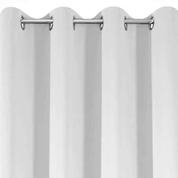 Hotový záves NERISA biely - na priechodkách