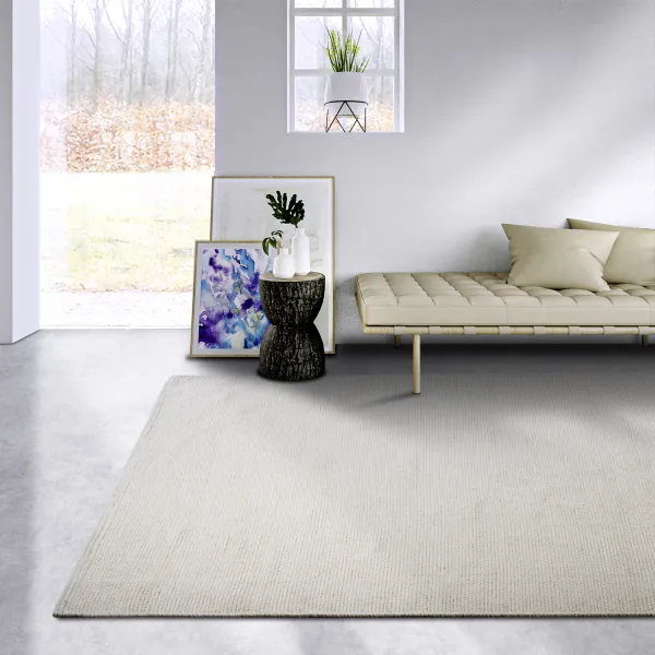 ELLE Decoration koberce Kusový koberec Delhi 106052 White z kolekcie Elle - 60x90 cm