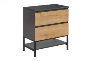 ArtCom Doska pod umývadlo MONAKO Grey | sivá Doska pod umývadlo: 893 - 120 cm