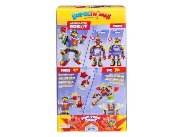 Alltoys Figúrka Roboty SuperThings S Superbot Fury Storm