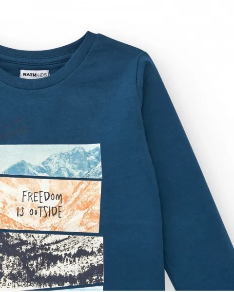 nath kids Tričko s dlhým rukávom Freedom Veľkosť: 122