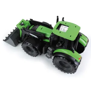 Lena Traktor s lyžicou Worxx plast 45cm 1:15 v krabici DeutzFahr Agrotron 7250 04613