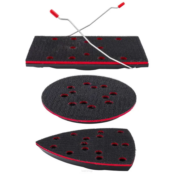 Excentrická oscilačná brúska 1300W, 3v1 RED TECHNIC
