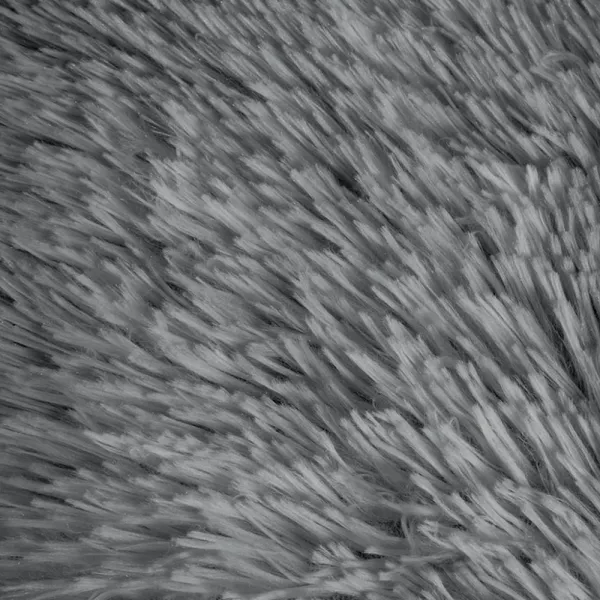 Domtextilu Tmavošedá chlpatá deka  200 x 220 cm