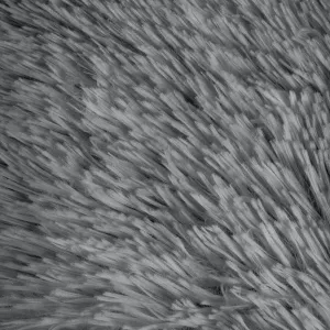 Domtextilu Tmavošedá chlpatá deka  200 x 220 cm