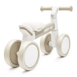 Detské odrážadlo Baby Mix Bunny Hop warm grey