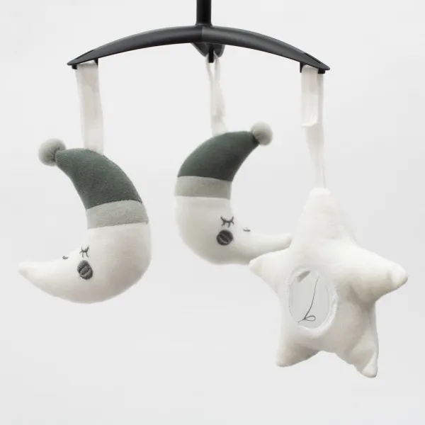 NEW BABY - Detské hojdacie lehátko Snuggle NewBaby čierne