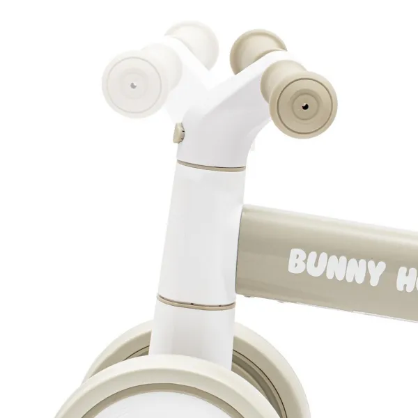 Detské odrážadlo Baby Mix Bunny Hop warm grey