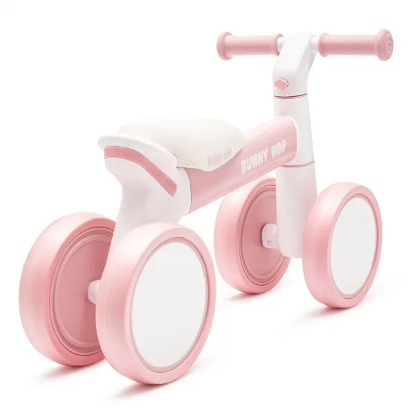 Detské odrážadlo Baby Mix Bunny Hop ružové